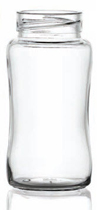 120 ml babyfles, helder, type 1 geblazen glas